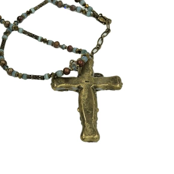 Michal Golan hand Crafted Cross Necklace - Picture 12 of 13